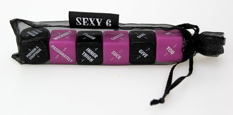 Creative Conceptions Sexy 6 Foreplay Dice Game - CC-USS6