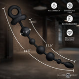 Balls Deep Vibrating Silicone Anal Beads - image 4