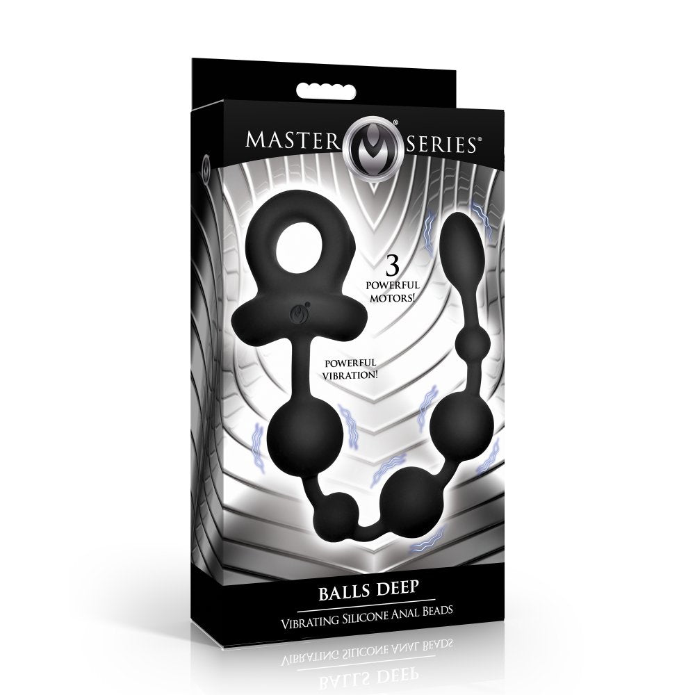 Balls Deep Vibrating Silicone Anal Beads - image 6