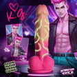 K.G. Silicone Dildo with Balls - image 1