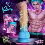 Rion Silicone Dildo with Balls - image 1