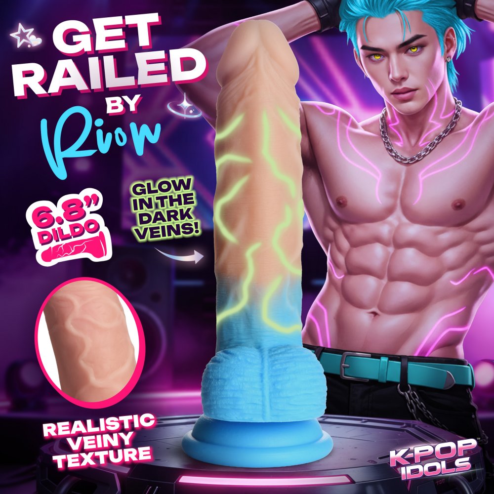 Rion Silicone Dildo with Balls - image 3