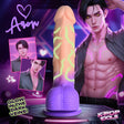 Aren Silicone Dildo with Balls - image 1