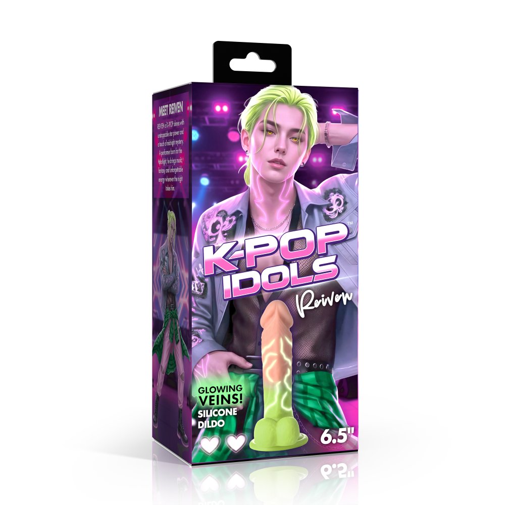 Reiven Silicone Dildo with Balls - image 6