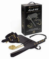 Spartacus Kink Kit — Leather Bondage Set with Blindfold & Slapper - SPK-001