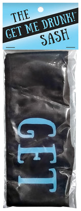 Kheper Games Get Me Drunk! Black Sash — One Size - KG-NVS46