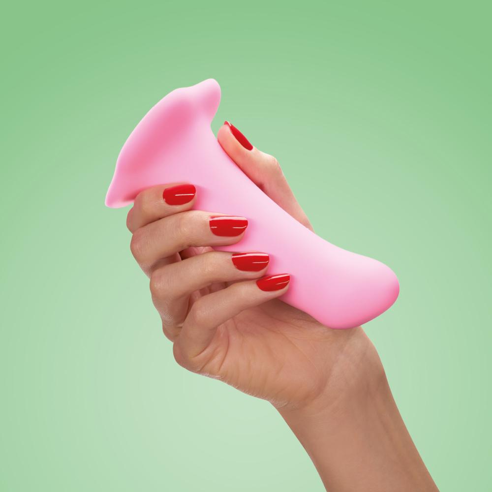 Fun Factory AMOR Dildo — Curved, Harness-Ready with Suction Base - FN407CR