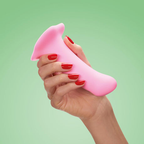 Fun Factory AMOR Dildo — Curved, Harness-Ready with Suction Base - FN407CR
