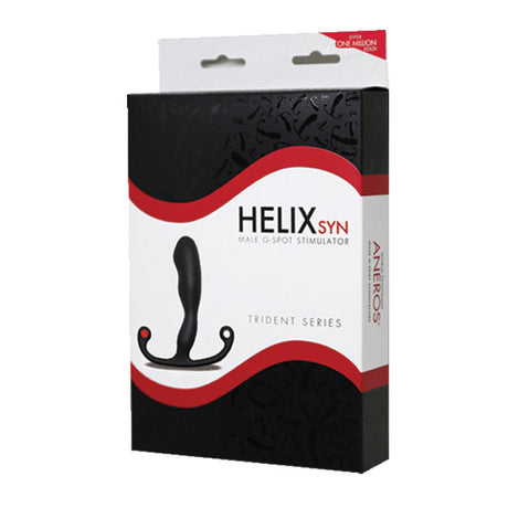 Aneros HELIX SYN Trident Prostate Massager — Velvet Silicone, 3.7 in - AN3825