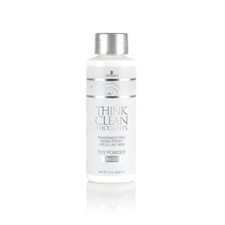 Sensuva Think Clean Thoughts Toy Powder — 2 oz - SEN-VL481