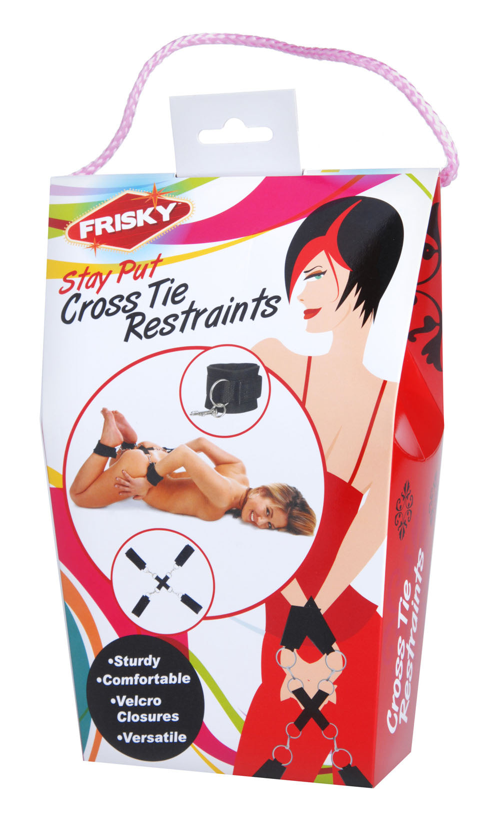 Frisky Stay Put Cross Tie Restraints by XR Brands