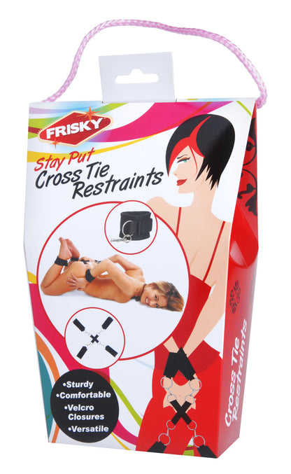 Frisky Stay Put Cross Tie Restraints by XR Brands