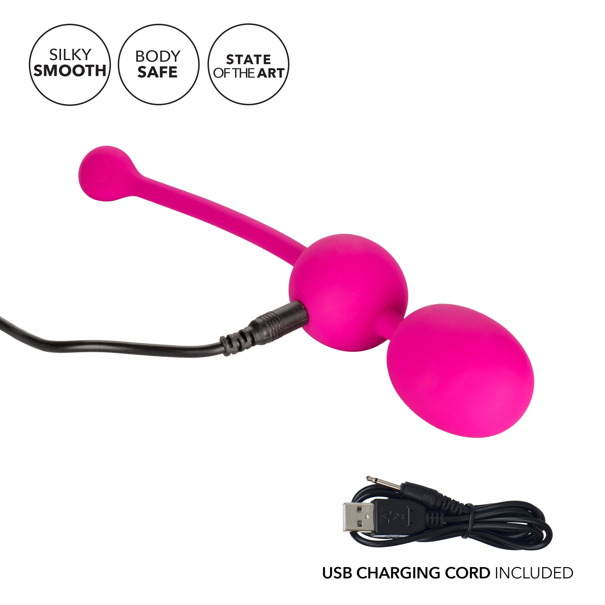 Rechargeable Dual Kegel - Pink by CalExotics