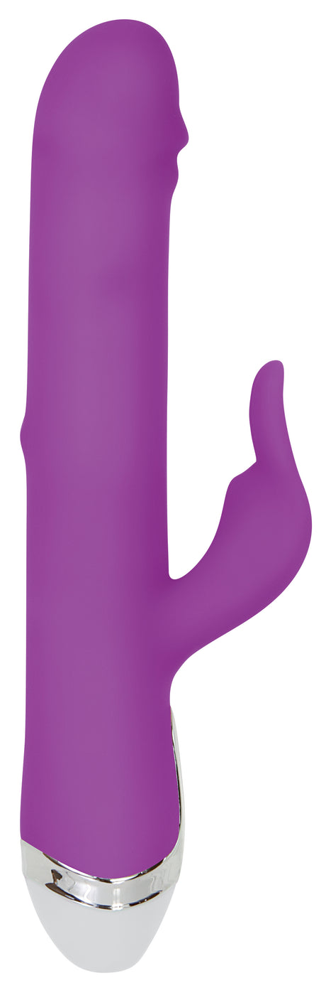 Evolved Novelties Dancing Pearl Rabbit Vibrator — Purple - EN-RS-9902-2