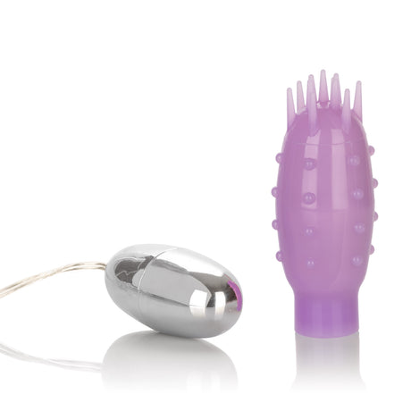 CalExotics Silicone Slims Nubby Bullet Vibrator - Purple - SE1132142