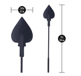 Blush Temptasia Ardor Spade Crop - 14 in Black Silicone - BL-55565