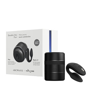 Arcwave Voy / We-Vibe Sync 2 Double the Fun Pair - Black by Arcwave