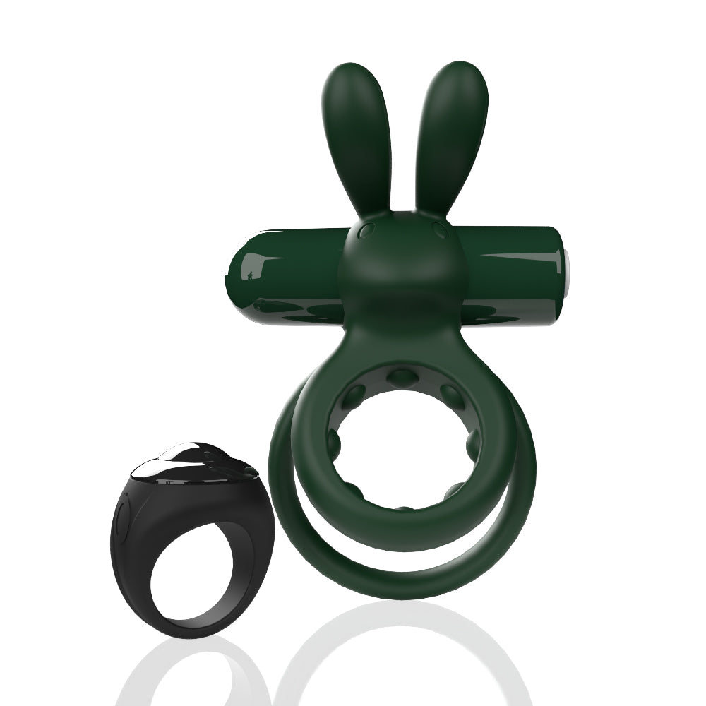 Screaming O Ohare Remote Controlled Vibrating Ring — Green - SO-ARCHAR-GN