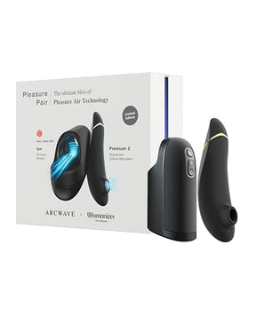 Arcwave Ion / Womanizer Premium 2 Pleasure Pair - Black by Arcwave