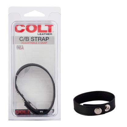 Colt Adjustable 3 Snap Leather by CalExotics