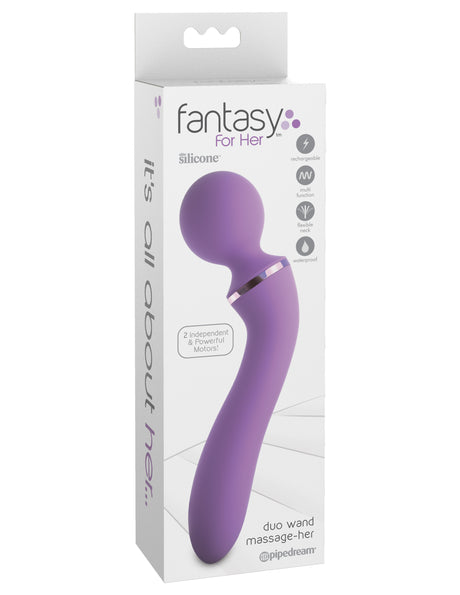Fantasy for Her Duo Wand Massage-Her by Pipedream
