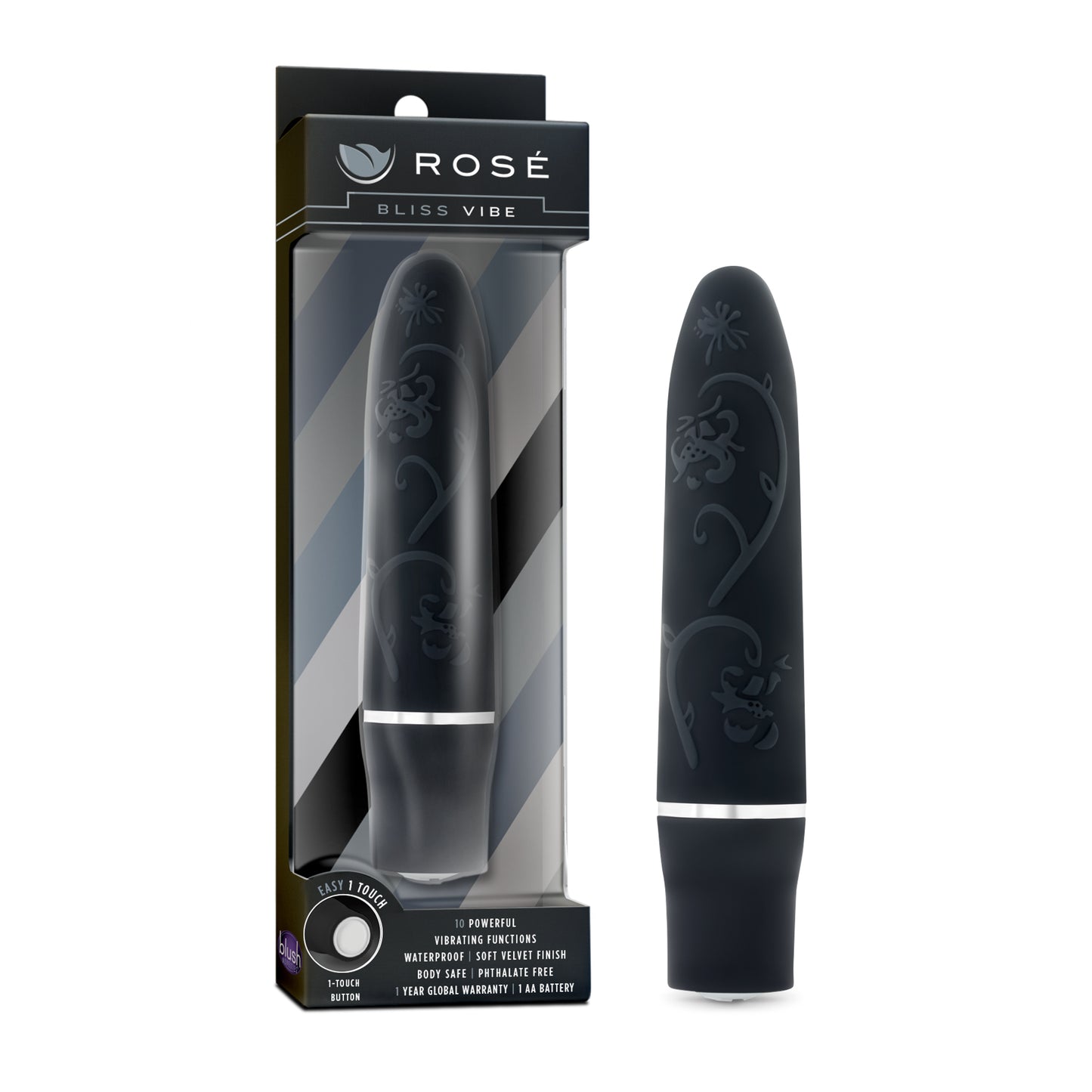 Rose - Bliss Vibe - Black by Blush
