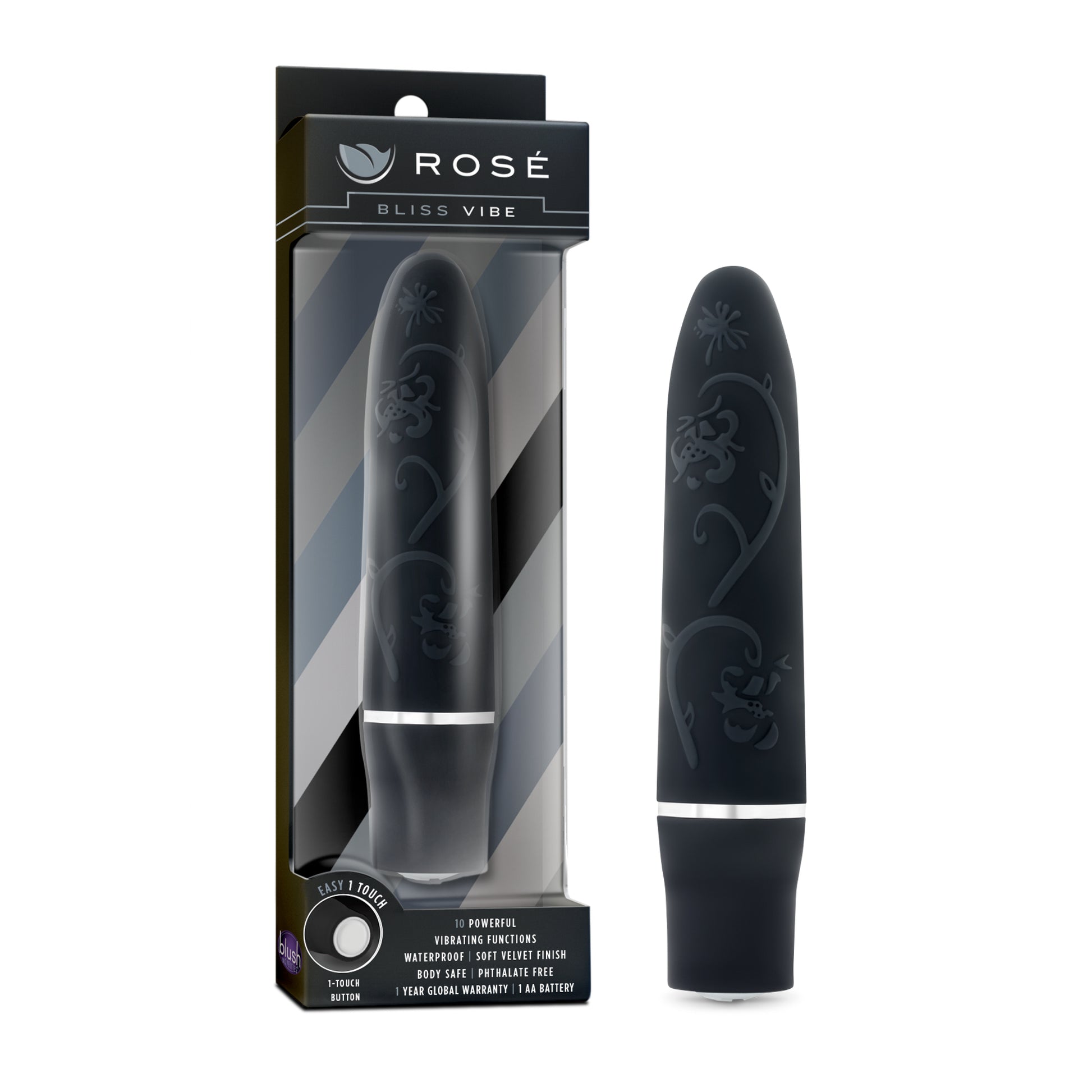 Rose - Bliss Vibe - Black by Blush