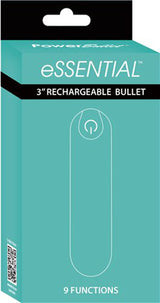 BMS Factory Power Bullet Essential 3.5" Rechargeable Bullet — Teal - BMS5719-3