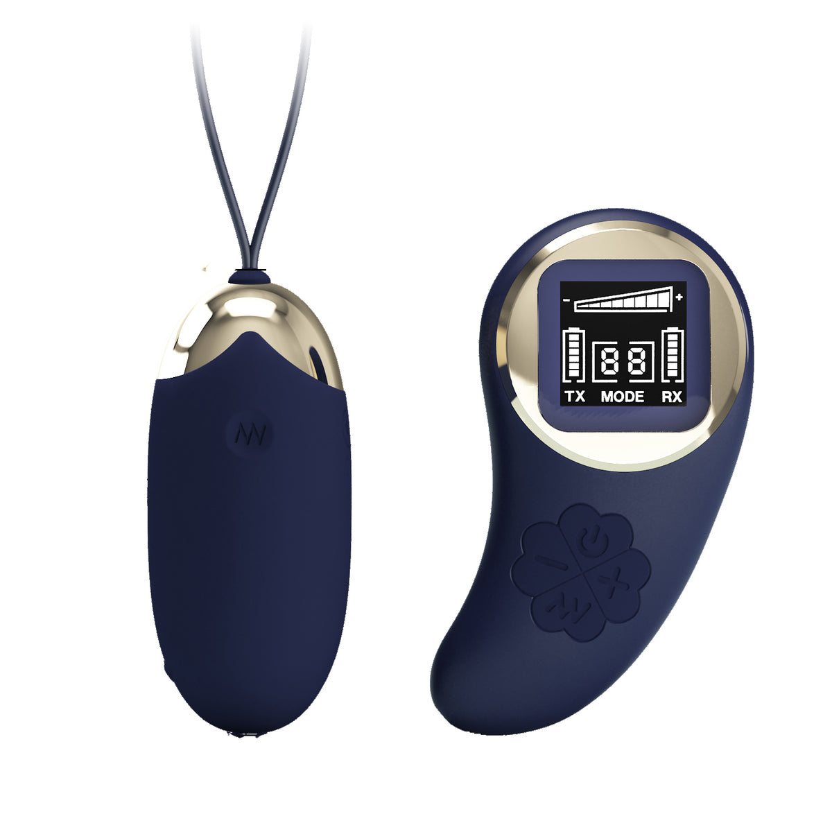 Pretty Love Mina Remote Control Egg — Blue - BI-014362W-LED