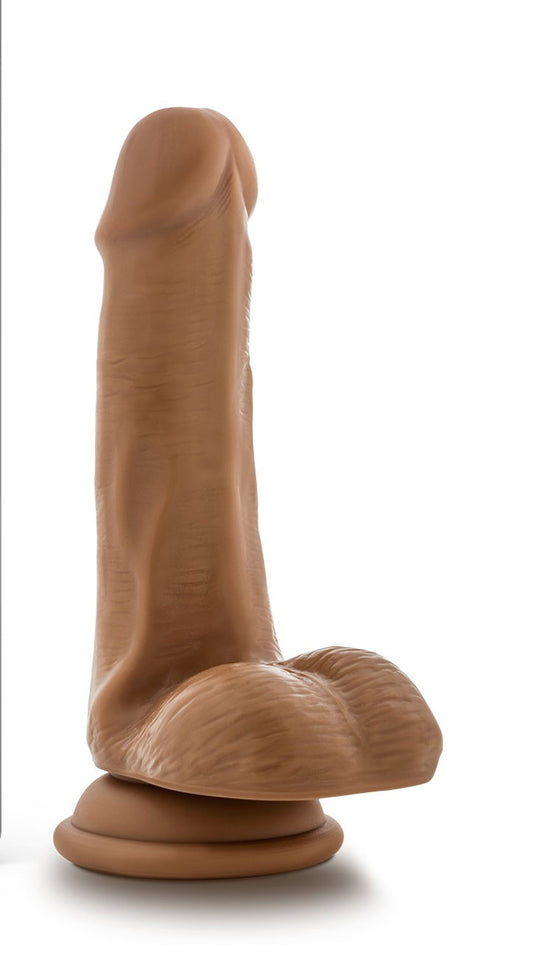 Blush Dr. Jeffrey 6.5 Inch Realistic Dildo with Balls — Tan - BL-14807