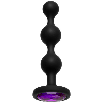 Booty Bling - Wearable Silicone Beads - Purple by Doc Johnson