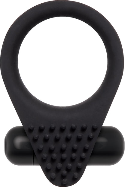 Zero Tolerance Black Knight Cock Ring by Evolved Novelties