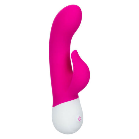 CalExotics Basic Essentials Rechargeable Dual Pleaser Massager - Pink - SE1765403