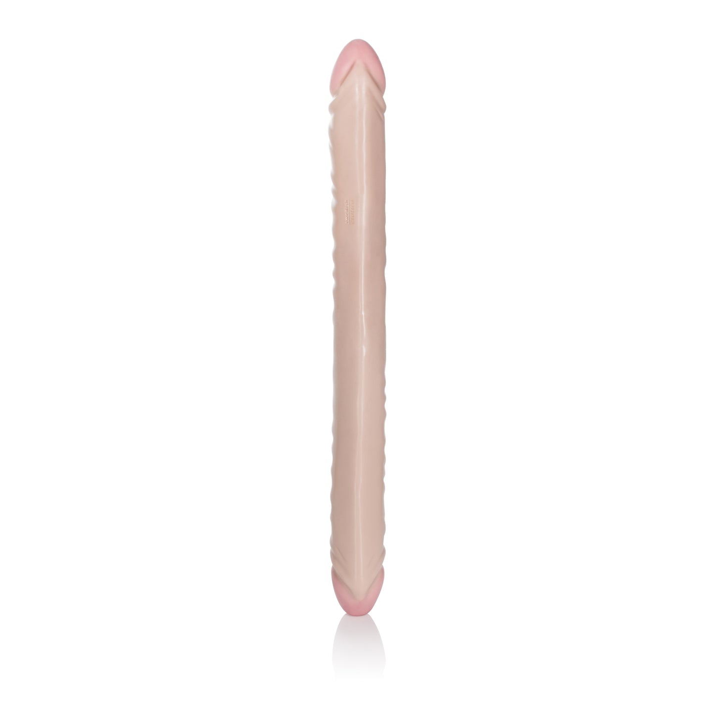 Ivory Duo 18 Inches Veined Double Dong by CalExotics
