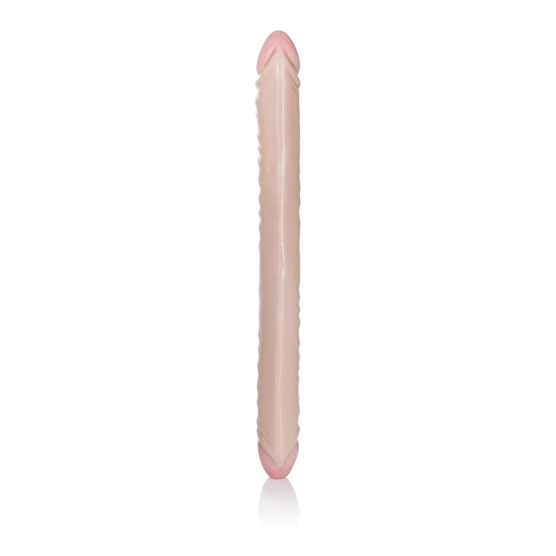 Ivory Duo 18 Inches Veined Double Dong by CalExotics