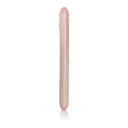Ivory Duo 18 Inches Veined Double Dong by CalExotics