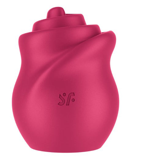 Satisfyer Tongue Twister Tongue Vibrator — Pink - SAT-4080581