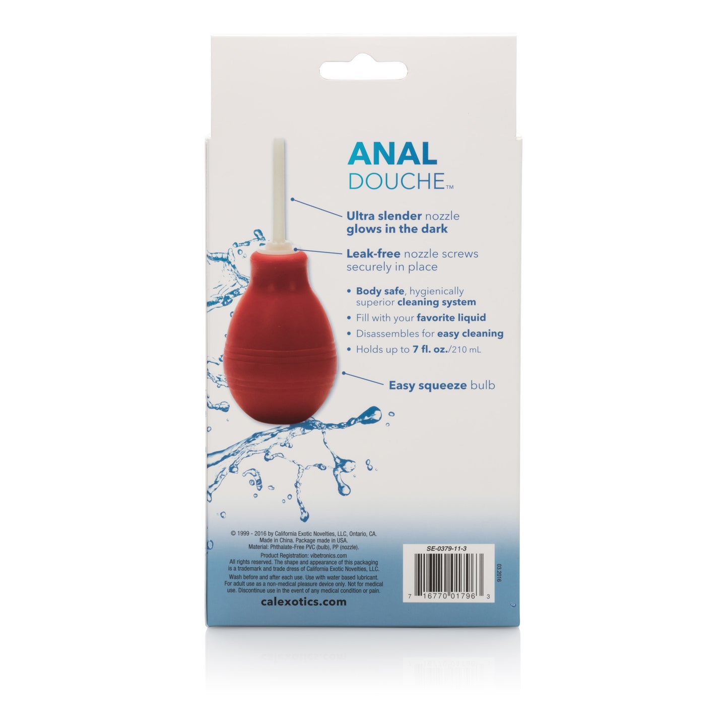 Anal Douche - Red by CalExotics