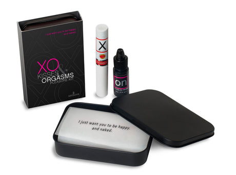 Sensuva Xo Kisses and Orgasms Pleasure Kit — Arousal Oil & Strawberry Lip Balm - SEN-VL888-XOK
