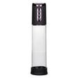 CalExotics Peak Rechargeable Penis Pump — Black/Clear, 11.5 in - SE5500253