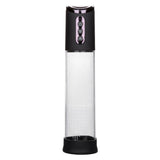 CalExotics Peak Rechargeable Penis Pump — Black/Clear, 11.5 in - SE5500253