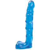Raging Hard Ons Slimline Anal Series 7 Inch Ass Play Ballsy - Blue by Doc Johnson