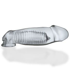 Oxballs Hulk Cocksheath — Clear Extra-Large FlexTPR Sleeve - OX-3071-CLR
