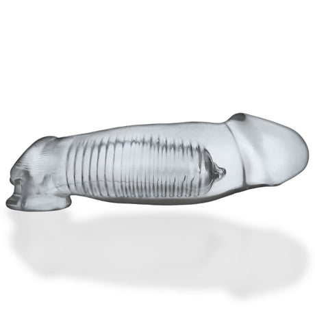 Oxballs Hulk Cocksheath — Clear Extra-Large FlexTPR Sleeve - OX-3071-CLR
