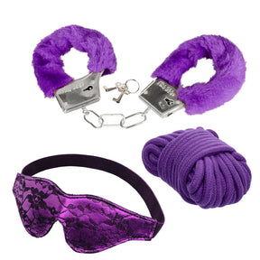 CalExotics Pleasure Kits Indulgent Collection — Purple Bondage Kit - SE1986903