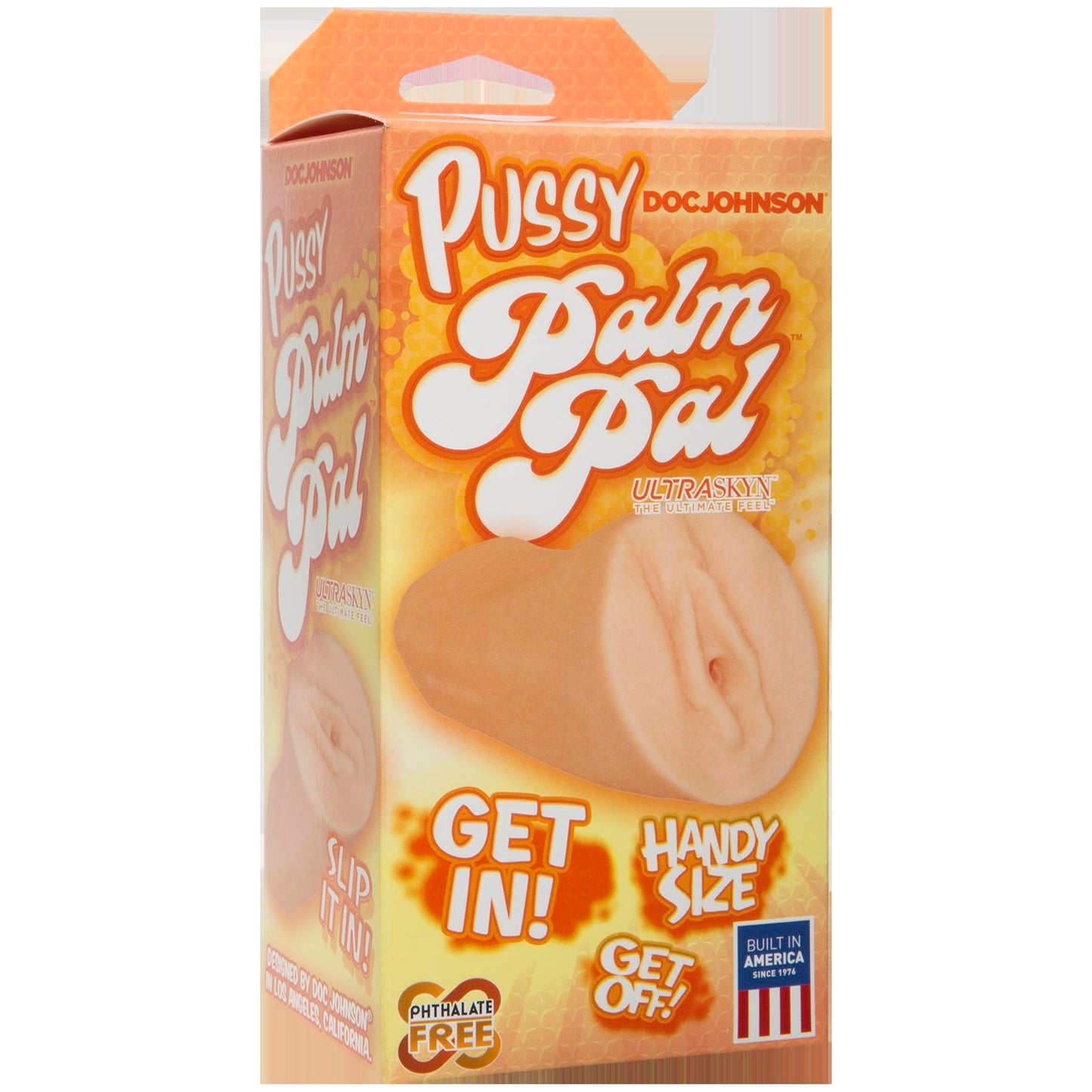 Palm Pal Natural Ultraskyn Masturbator - Pussy by Doc Johnson
