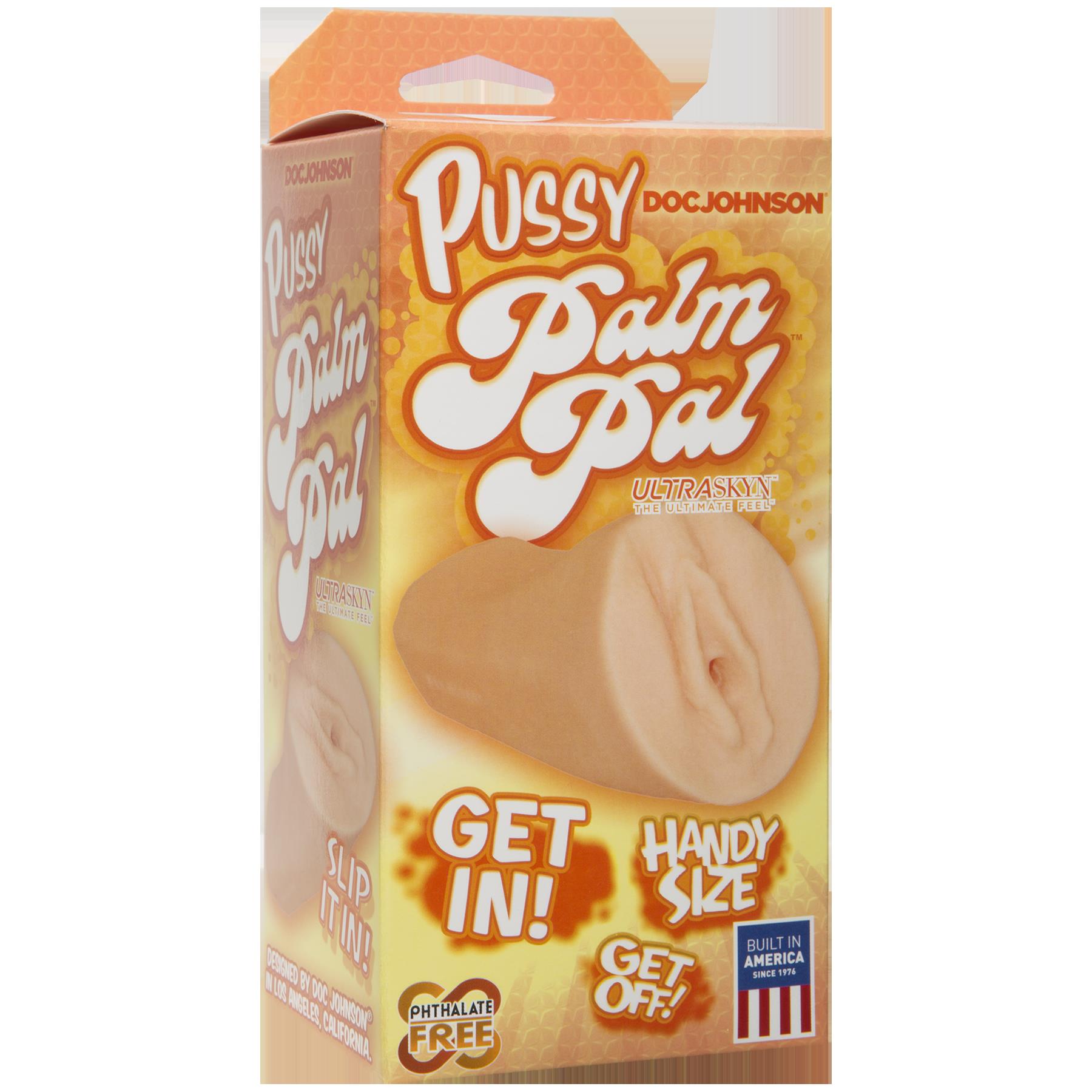 Palm Pal Natural Ultraskyn Masturbator - Pussy by Doc Johnson