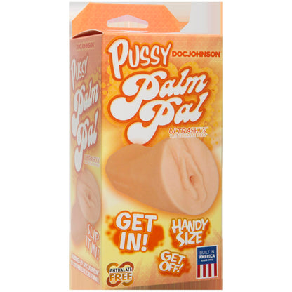 Palm Pal Natural Ultraskyn Masturbator - Pussy by Doc Johnson