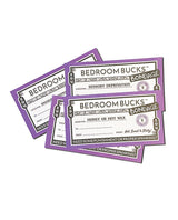Ball & Chain Bedroom Bondage Bucks — Play Coupon Set