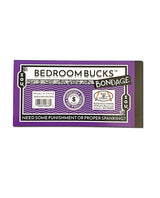 Ball & Chain Bedroom Bondage Bucks — Play Coupon Set